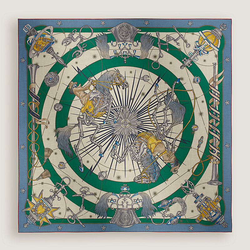 カレジェアン カシミアシルク 《コーラス・ステラルム》 - グリーン